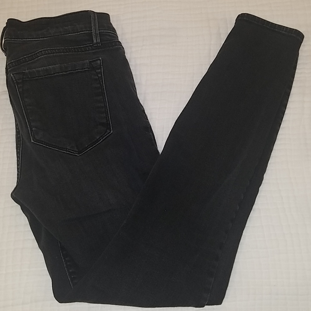 Ann Taylor Loft Faded Black Jegging